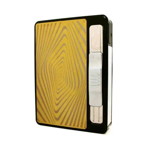 Dinghao DH-9007 портсигар - автомат с USB зажигалкой Dinghao DH-9007 портсигар - автомат с USB зажигалкой
