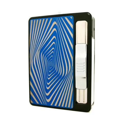 Dinghao DH-9007 портсигар - автомат с USB зажигалкой Dinghao DH-9007 портсигар - автомат с USB зажигалкой