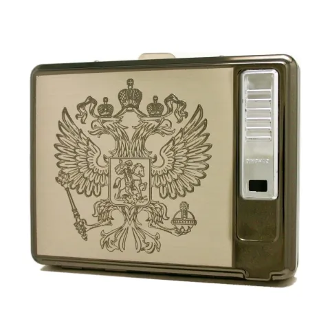 DH-885SD20 портсигар со встроенной USB зажигалкой DH-885SD20 портсигар со встроенной USB зажигалкой