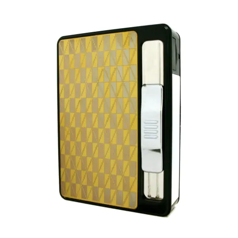 Dinghao DH-9007 портсигар - автомат с USB зажигалкой Dinghao DH-9007 портсигар - автомат с USB зажигалкой