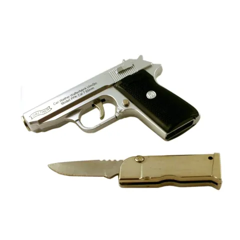 Walter PPK Cal. 7.65 турбо зажигалка пистолет Walter PPK Cal. 7.65 турбо зажигалка пистолет