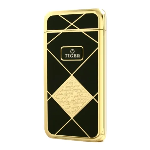 Tiger TW909 DB-02 электроимпульсная USB зажигалка Tiger TW909 DB-02 электроимпульсная USB зажигалка