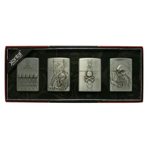 Jiantai Черепа 3 бензиновые зажигалки Jiantai Черепа 3 бензиновые зажигалки