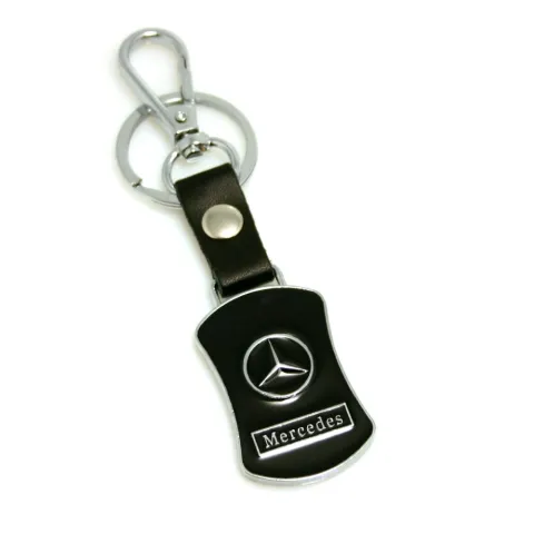 Mercedes 3 брелок с карабином и кольцом для ключей Mercedes 3 брелок с карабином и кольцом для ключей