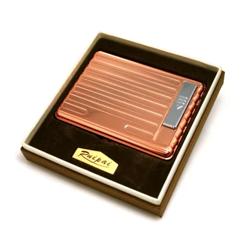 Ruipai D21370 портсигар со встроенной USB зажигалкой Ruipai D21370 портсигар со встроенной USB зажигалкой