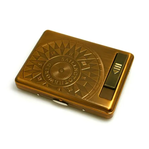 Ruipai Classic портсигар с встроенной USB зажигалкой Ruipai Classic портсигар с встроенной USB зажигалкой