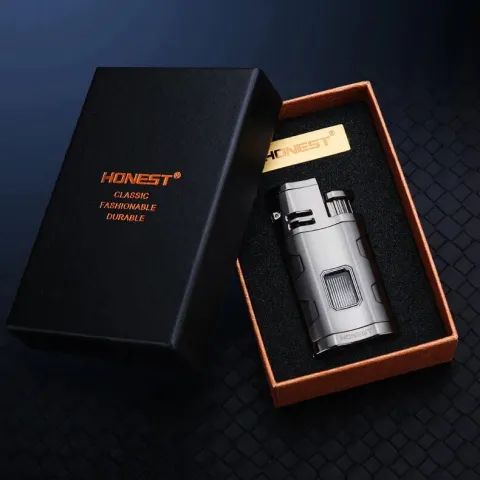 Honest BCZ758-1 турбо зажигалка для сигар Honest BCZ758-1 турбо зажигалка для сигар