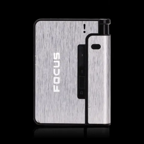 Focus JD-YH001 портсигар - автомат с пьезо зажигалкой Focus JD-YH001 портсигар - автомат с пьезо зажигалкой