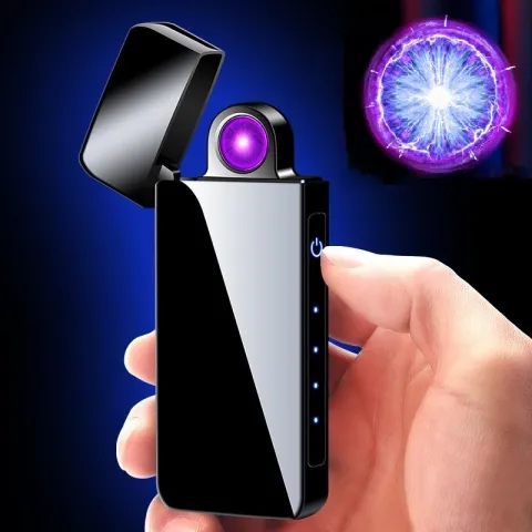 Ruvzz R6026 сенсорная электроимпульсная USB зажигалка Ruvzz R6026 сенсорная электроимпульсная USB зажигалка