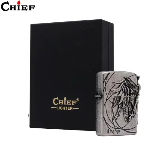 Chief CF0743 "Amazon" бензиновая зажигалка Chief CF0743 "Amazon" бензиновая зажигалка