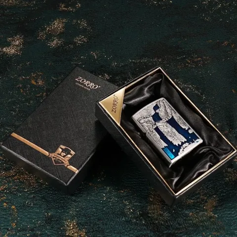 Zorro ZK37-1 бензиновая зажигалка Zorro ZK37-1 бензиновая зажигалка