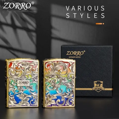 Zorro ZK32-3 бензиновая зажигалка Zorro ZK32-3 бензиновая зажигалка