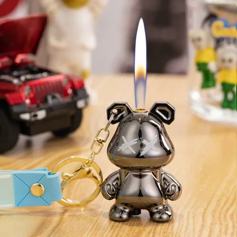 HB Gloomy Bear пьезо зажигалка - брелок HB Gloomy Bear пьезо зажигалка - брелок