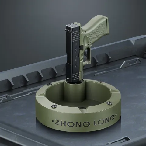 Zhong Long ZL-035B настольная турбо зажигалка - пепельница