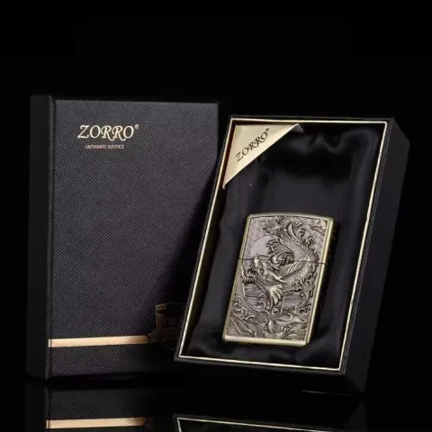 Zorro ZK21-1 бензиновая зажигалка Zorro ZK21-1 бензиновая зажигалка