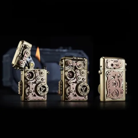 Steampunk Timeline 581 бензиновая зажигалка Steampunk Timeline 581 бензиновая зажигалка