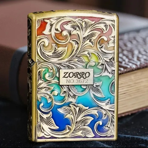 Zorro ZK32-3 бензиновая зажигалка Zorro ZK32-3 бензиновая зажигалка
