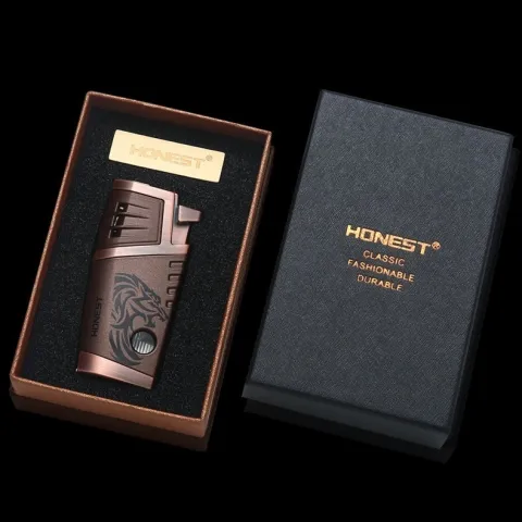 Honest BCZ754-1 турбо зажигалка для сигар Honest BCZ754-1 турбо зажигалка для сигар