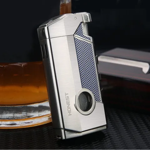 Honest BCZ795-1 турбо зажигалка для сигар Honest BCZ795-1 турбо зажигалка для сигар