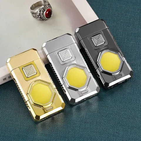 Cob 9015B кремниевая турбо зажигалка 2 огня с фонариком Cob 9015B кремниевая турбо зажигалка 2 огня с фонариком