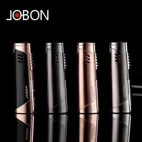 Jobon ZB-990DHJ турбо зажигалка для сигар Jobon ZB-990DHJ турбо зажигалка для сигар