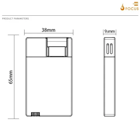Focus F122 турбо зажигалка