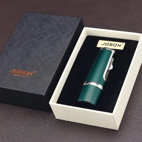 Jobon ZB-8001 турбо зажигалка для сигар Jobon ZB-8001 турбо зажигалка для сигар