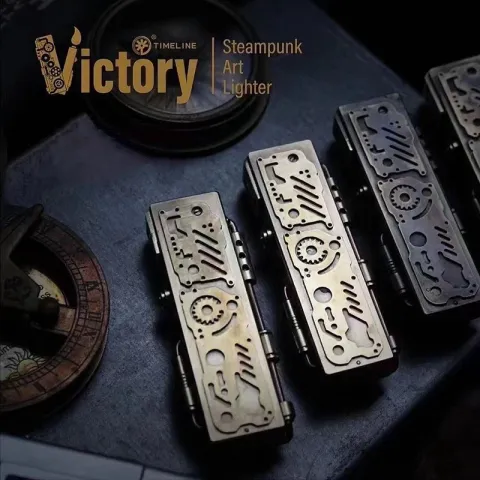 Steampunk Timeline Victory бензиновая зажигалка