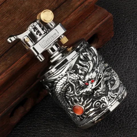 Chief CF206-4 настольная бензиновая зажигалка Chief CF206-4 настольная бензиновая зажигалка