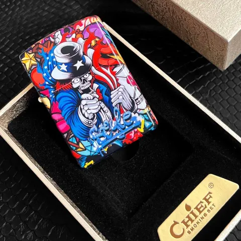 Chief A9163-2 бензиновая зажигалка Chief A9163-2 бензиновая зажигалка