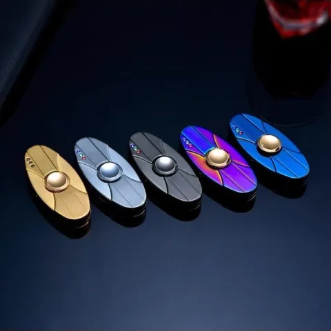 Aomai 950 двойная USB зажигалка - спиннер 2 в 1 с подсветкой Aomai 950 двойная USB зажигалка - спиннер 2 в 1 с подсветкой