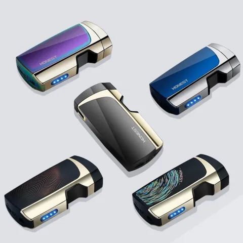 Honest BCZ472-1 сенсорная электроимпульсная USB зажигалка Honest BCZ472-1 сенсорная электроимпульсная USB зажигалка