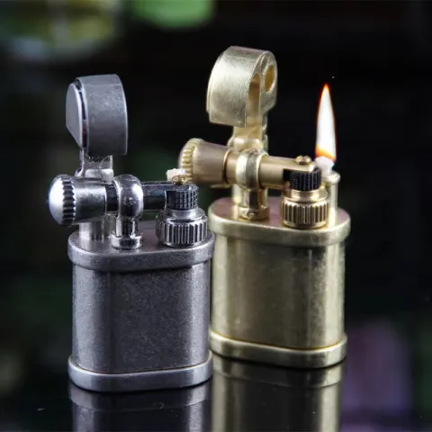 Dolphin HY703 бензиновая мини зажигалка Dolphin HY703 бензиновая мини зажигалка