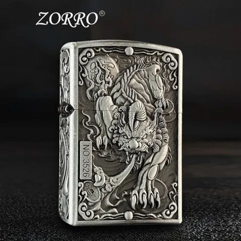 Zorro ZK20-1 бензиновая зажигалка Zorro ZK20-1 бензиновая зажигалка