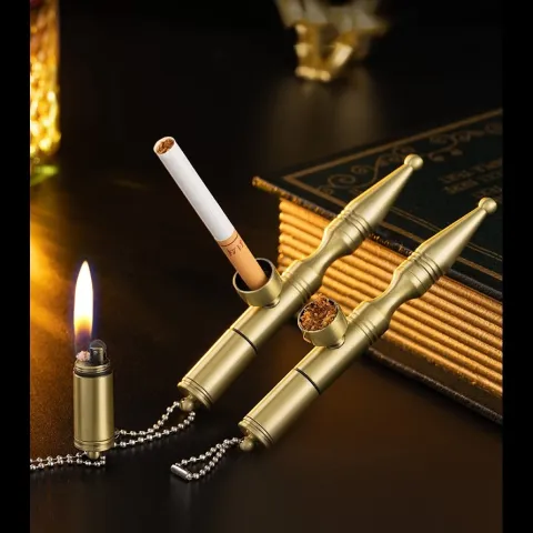 A06-10 бензиновая зажигалка + трубка трансформер 2 в 1 A06-10 бензиновая зажигалка + трубка трансформер 2 в 1