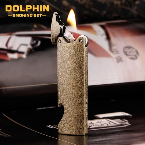 Dolphin HY675 бензиновая зажигалка Dolphin HY675 бензиновая зажигалка