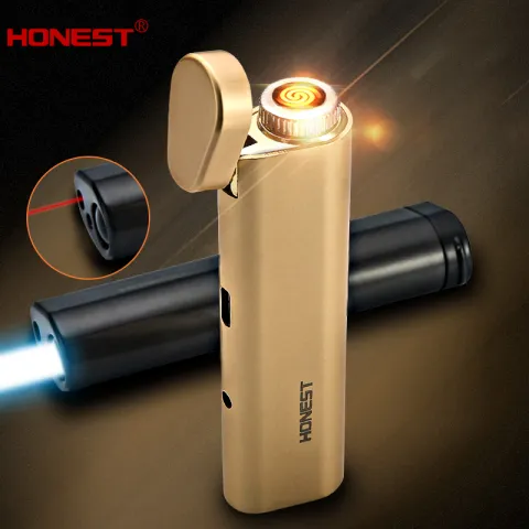 Honest Led CD-94 USB зажигалка - фонарик - указка 3 в 1 Honest Led CD-94 USB зажигалка - фонарик - указка 3 в 1