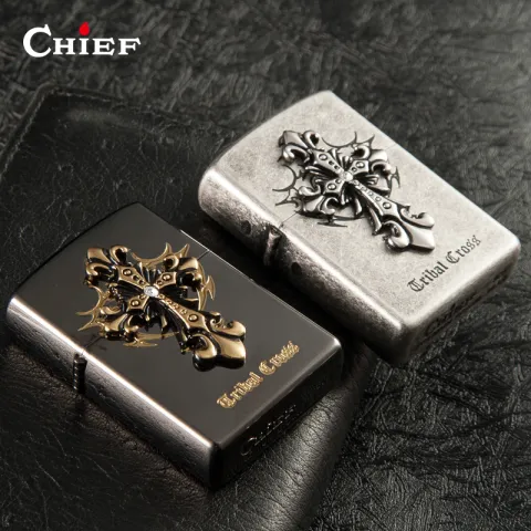 Chief "Tribal cross ll" бензиновая зажигалка Chief "Tribal cross ll" бензиновая зажигалка
