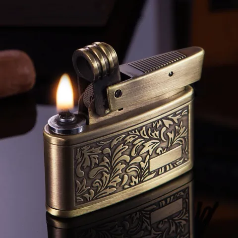 Jobon ZB-658A Copper Pattern бензиновая зажигалка Jobon ZB-658A Copper Pattern бензиновая зажигалка
