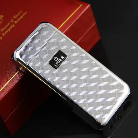 Tiger TW909 D-01 электроимпульсная USB зажигалка Tiger TW909 D-01 электроимпульсная USB зажигалка