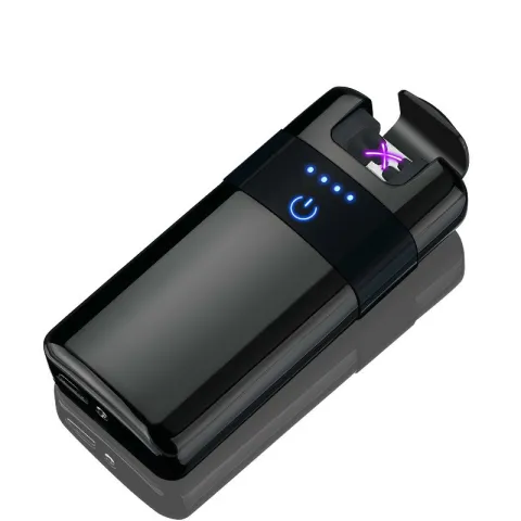 Ruvzz R100 сенсорная электроимпульсная USB зажигалка с поддержкой беспроводной зарядки Ruvzz R100 сенсорная электроимпульсная USB зажигалка с поддержкой беспроводной зарядки
