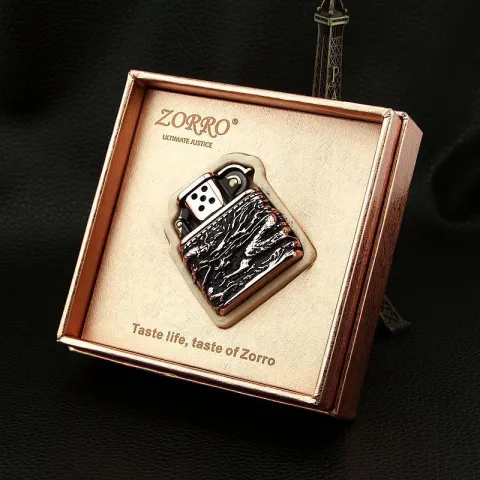 Zorro Z506-629B бензиновая зажигалка Zorro Z506-629B бензиновая зажигалка