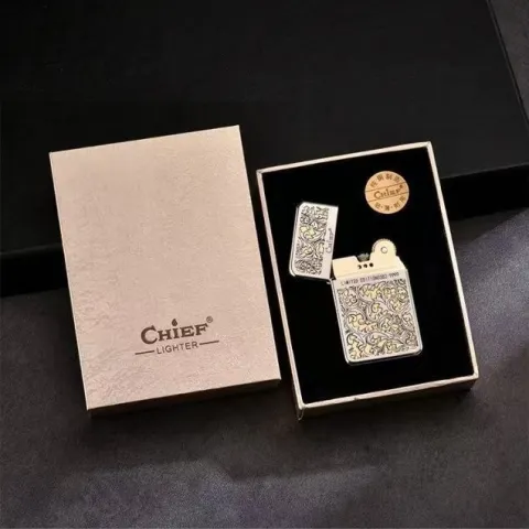 Chief CF003N бензиновая зажигалка Chief CF003N бензиновая зажигалка