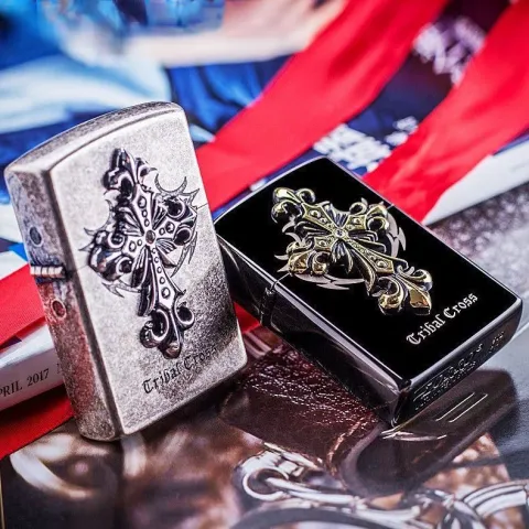 Zorro Z9838 Angel Cross бензиновая зажигалка Zorro Z9838 Angel Cross бензиновая зажигалка