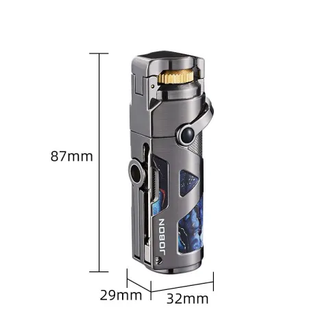 Jobon ZB-608 турбо зажигалка для сигар Jobon ZB-608 турбо зажигалка для сигар