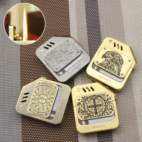 Honest BCZ872-1 бензиновая зажигалка Honest BCZ872-1 бензиновая зажигалка