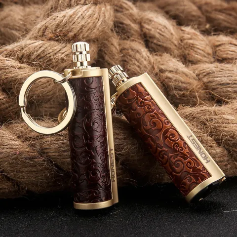 Honest BCZ227 бензиновая зажигалка - спичка с кольцом для ключей Honest BCZ227 бензиновая зажигалка - спичка с кольцом для ключей