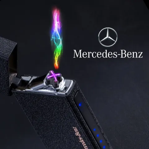 Mercedes-Benz Z9429 сенсорная электроимпульсная USB зажигалка Mercedes-Benz Z9429 сенсорная электроимпульсная USB зажигалка