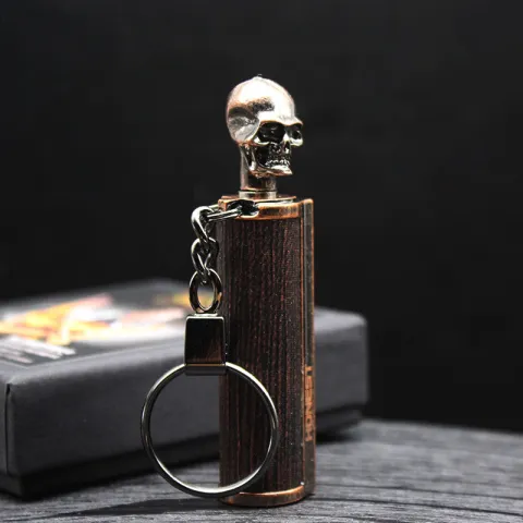 Honest BCZ227 Design бензиновая зажигалка - спичка с кольцом для ключей Honest BCZ227 Design бензиновая зажигалка - спичка с кольцом для ключей