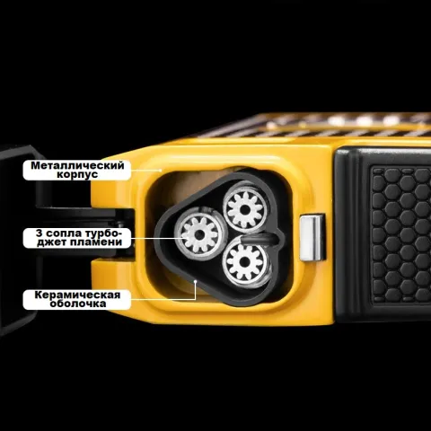 Cohiba CLB-23IX2 турбо зажигалка Cohiba CLB-23IX2 турбо зажигалка